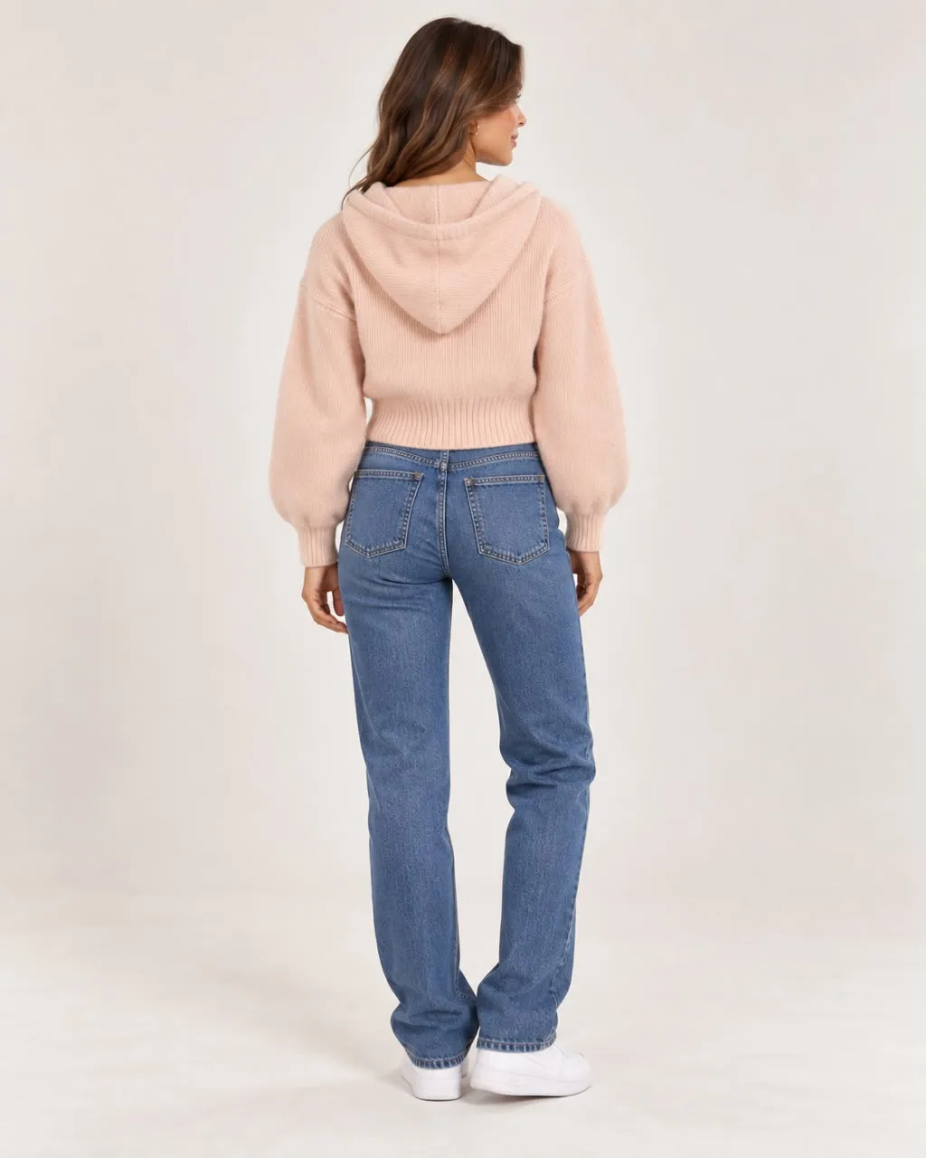 07905443-f298-4e56-b5db-5b6e9332fd6d-5.webp Teen Hooded Zip-Up Cropped Knit Cardigan