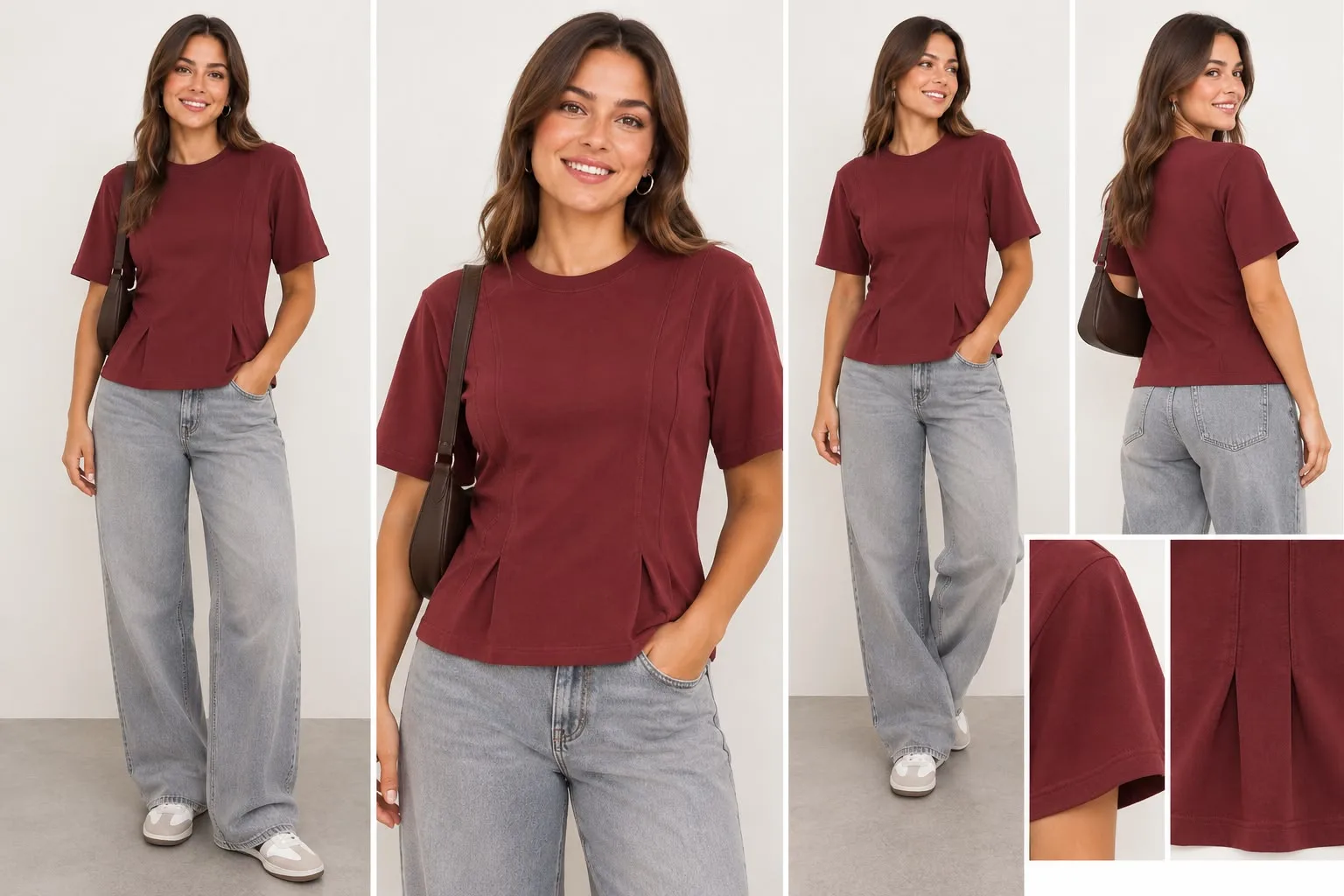 Tailored Peplum Top