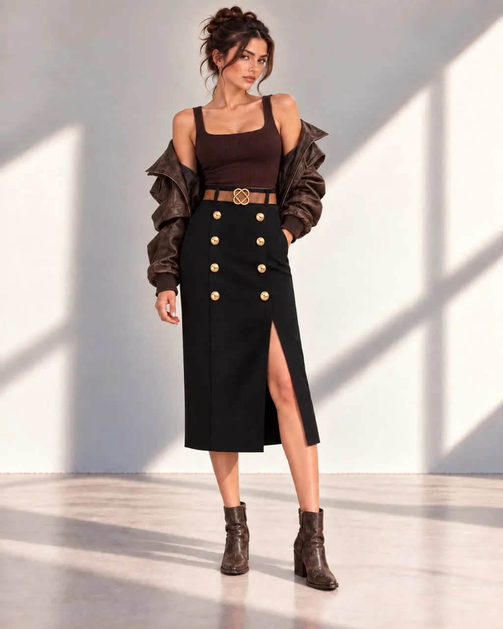 17e153d4-ab11-4799-acd7-32f977e0bc85-10.webp Decorative Button Belted Midi Skirt