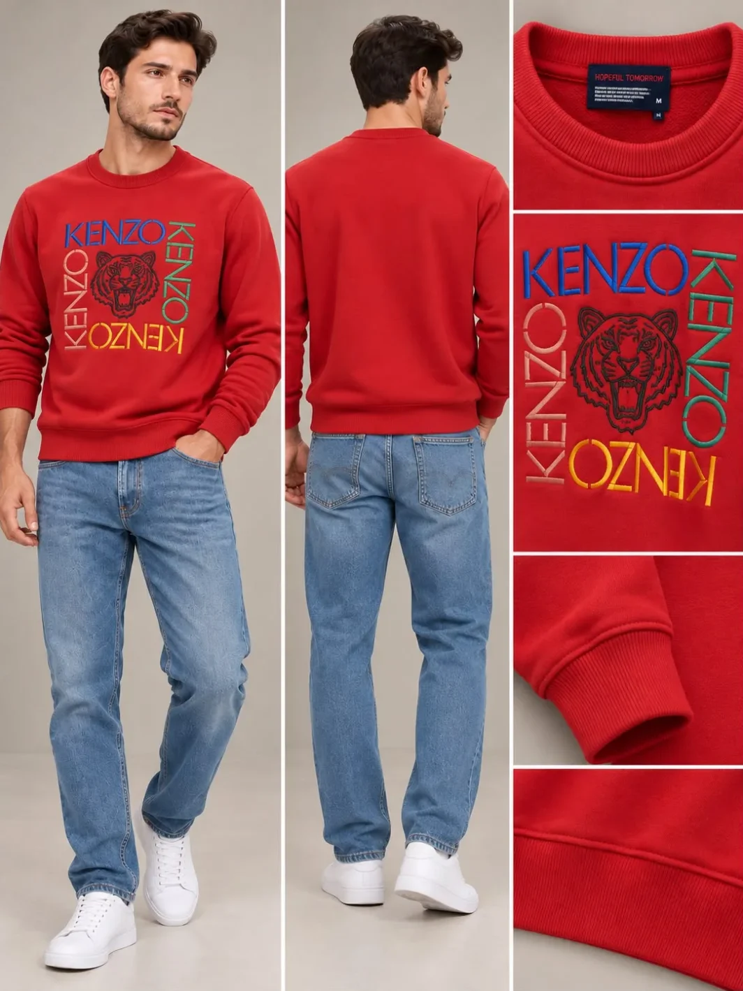 Tiger Graphic Sweatshirt