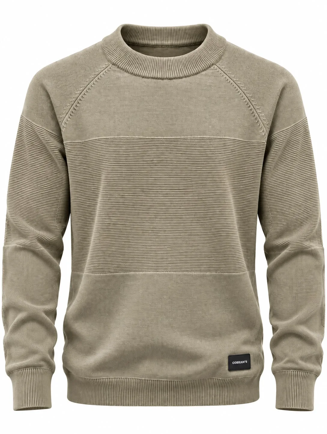 Round Neck Knit Pullover