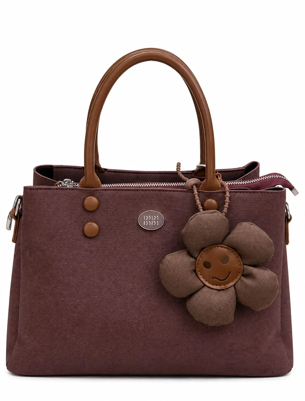 2781f4d7-2c7c-45cf-ac86-eb0c6b71ba19.webp 3D Flower Detail Structured Handbag