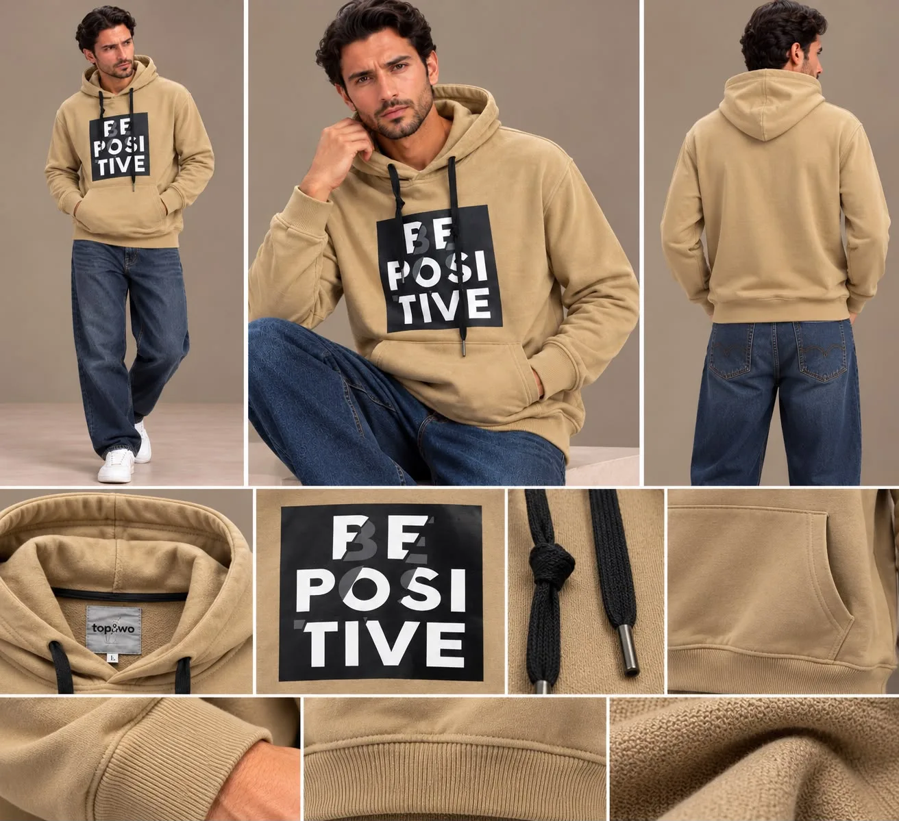 2cf0dd50-668a-4201-b07d-56160a22c78f.webp Be Positive Hoodie