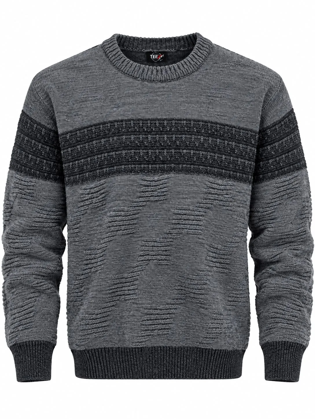 Textured Knit Sweater
