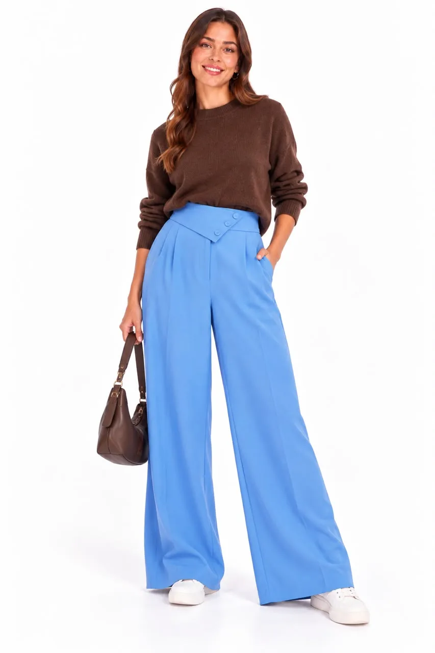 48695b1c-6b36-4a63-b482-bce7cb827657-10.webp Overlap Waist Wide Leg Pants
