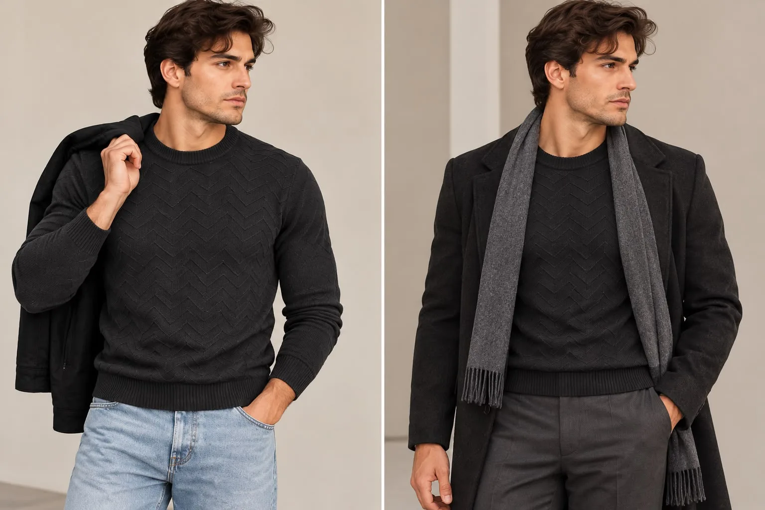 74574eec-257d-4c76-aad1-187770e61f8e.webp Round Neck Knit Sweater