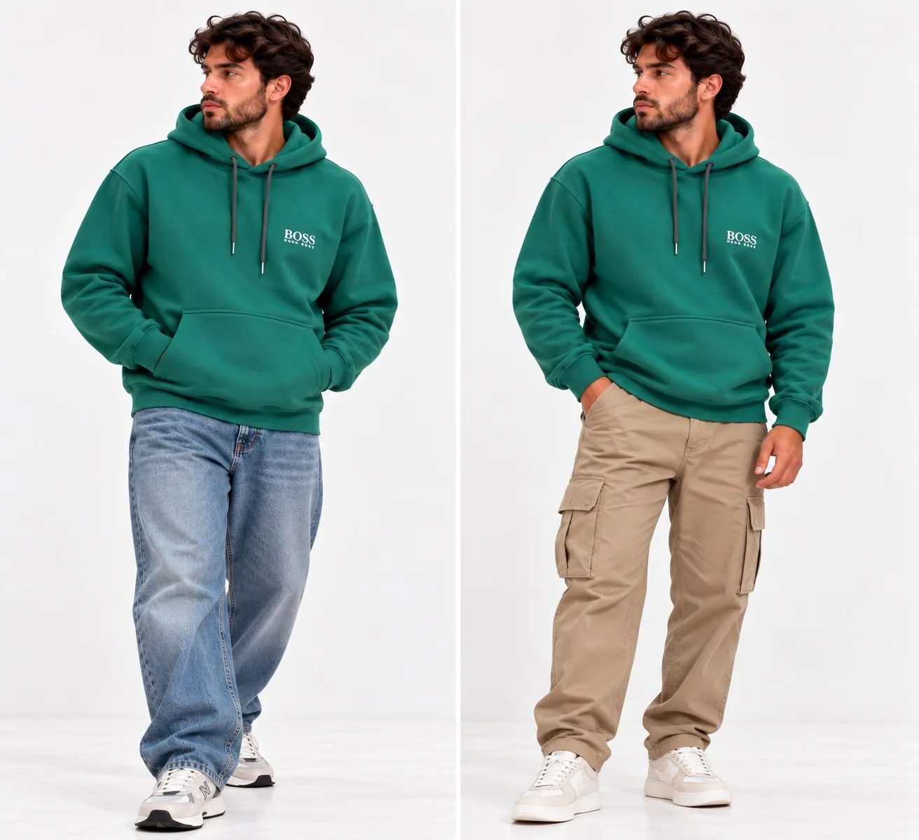 BOSS Fleece-Lined Hoodie