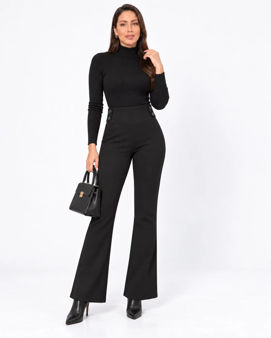 818f6f27-c440-4ba2-946f-3634493b7bbc-11.webp Button Waist Flared Pants