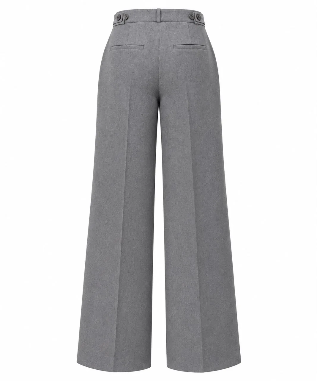 Adjustable Waist Pleated Pants