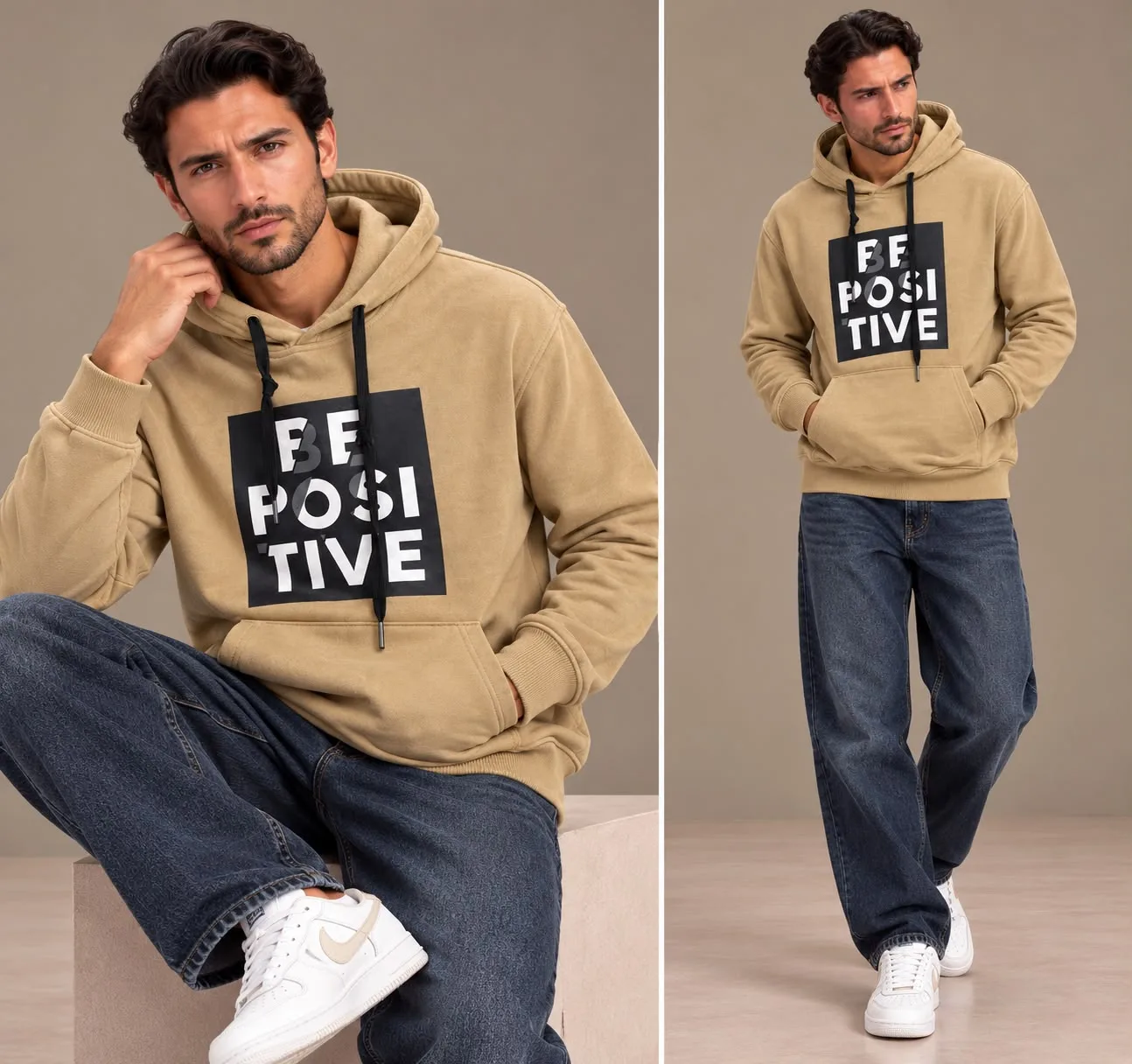 Be Positive Hoodie