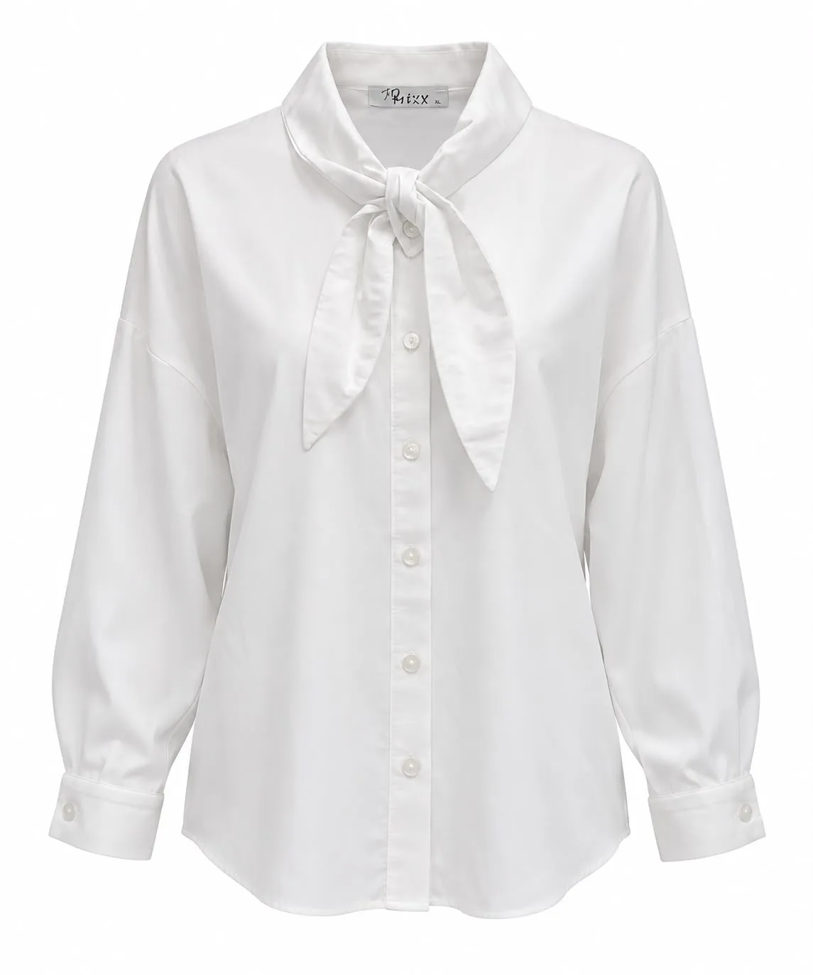 Classic Shirt with Fixed Neck Tie