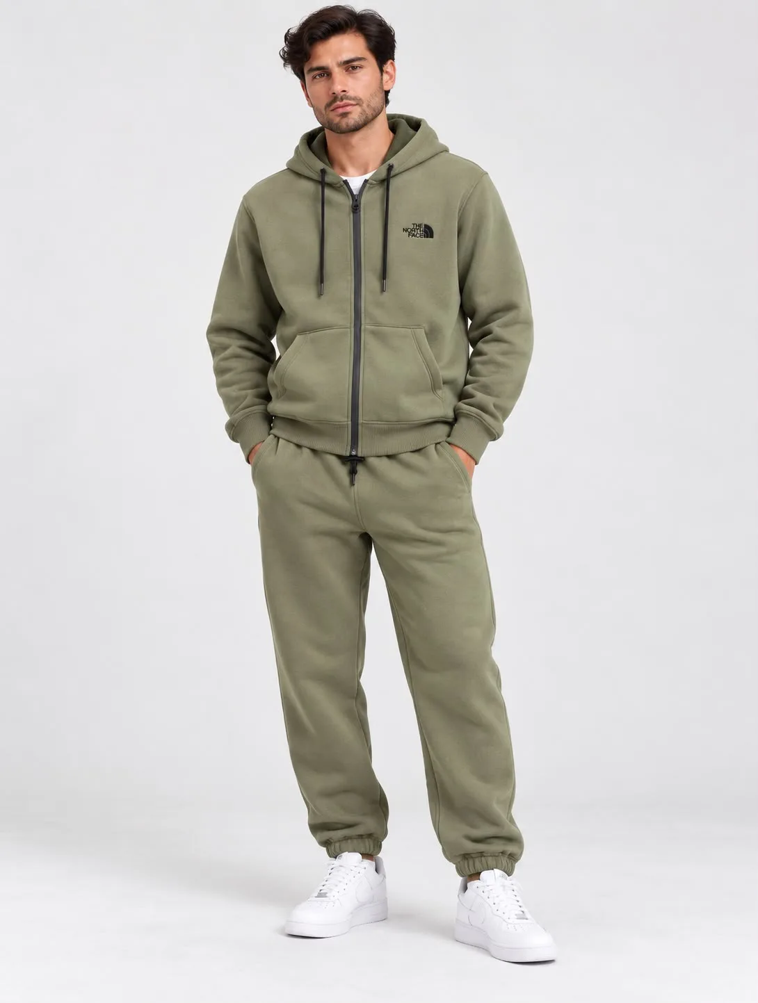 Fleece Zip-Up Tracksuit