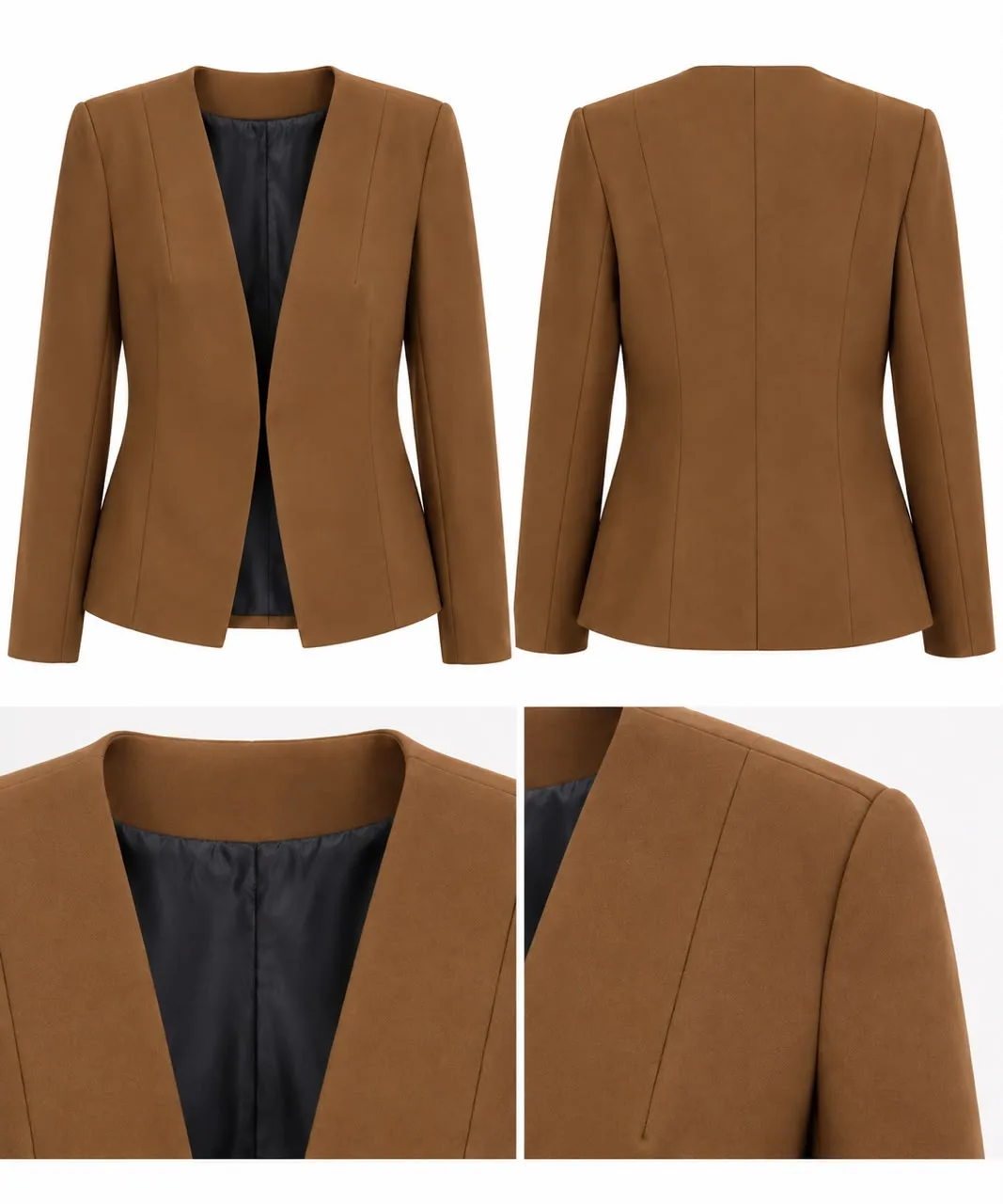 ce7a97a3-9e4d-4b9a-8b12-1d1dd3445357-9.webp Collarless Open-Front Blazer