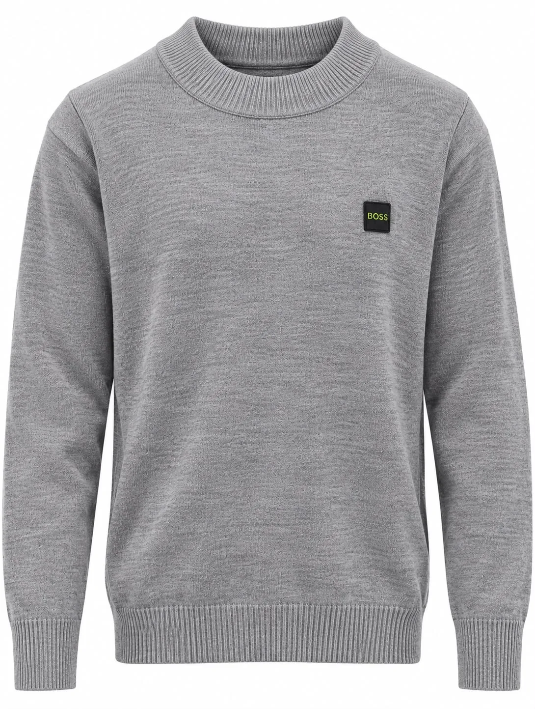 Soft Wool Mock Neck Sweater