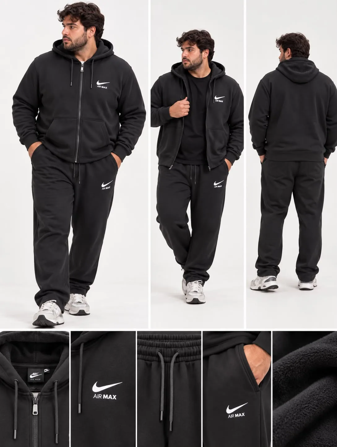 Big Size Fleece Tracksuit