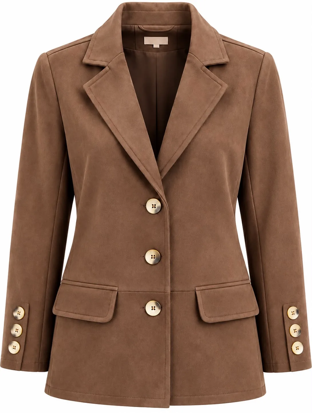 de1cacda-2d43-464d-9722-b107ab8ac93d-1.webp Faux Suede Blazer with Flap Pockets