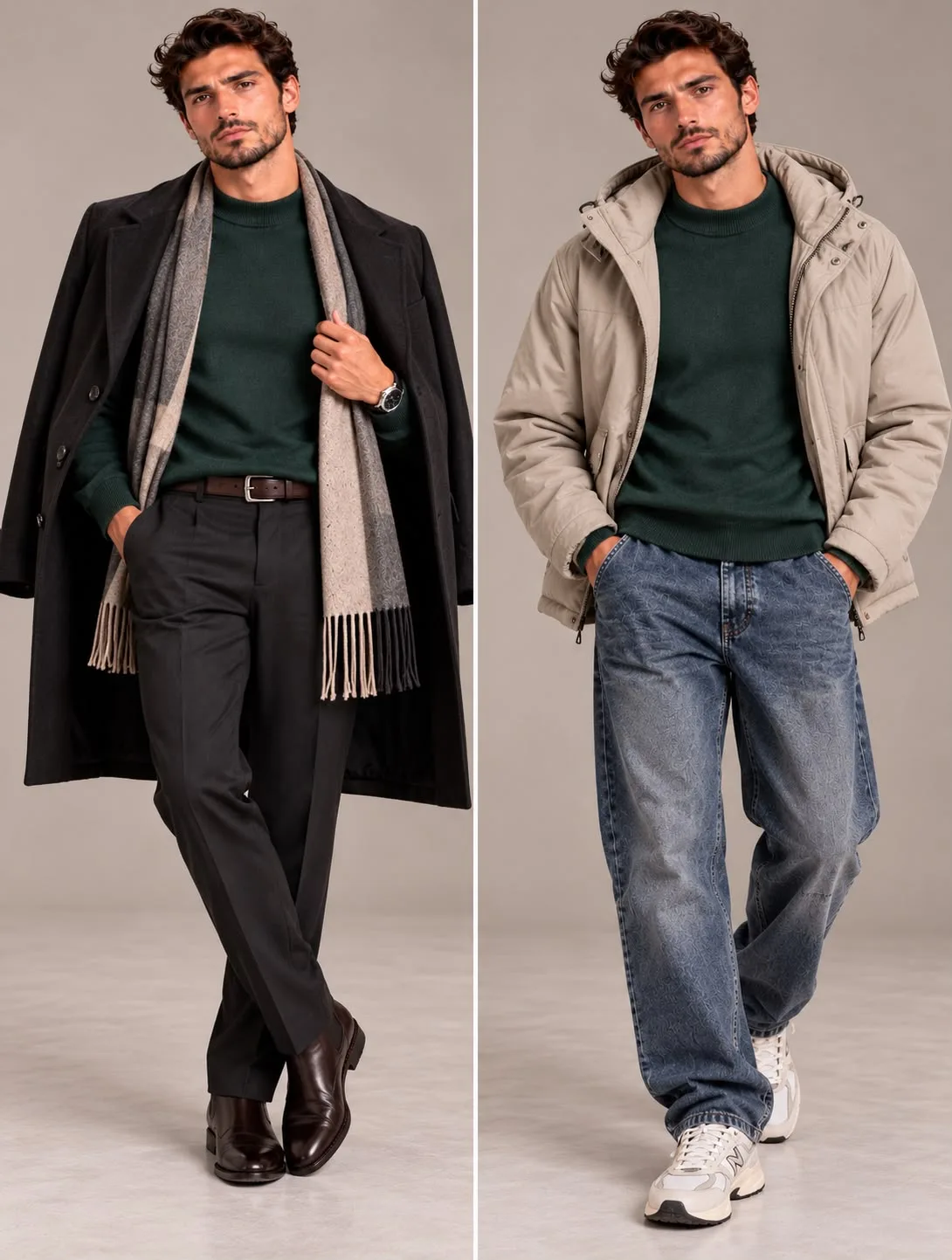 Soft Knit Mock Neck Sweater