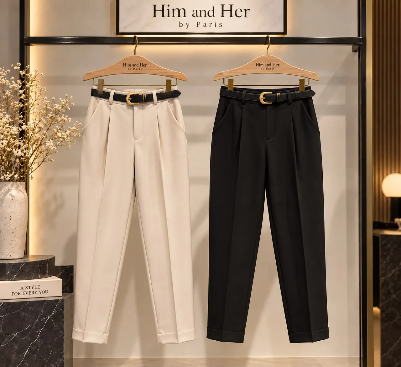 e17905eb-f389-4971-a991-f05e141f2d0a-8.webp Tailored Tapered Belted Pants