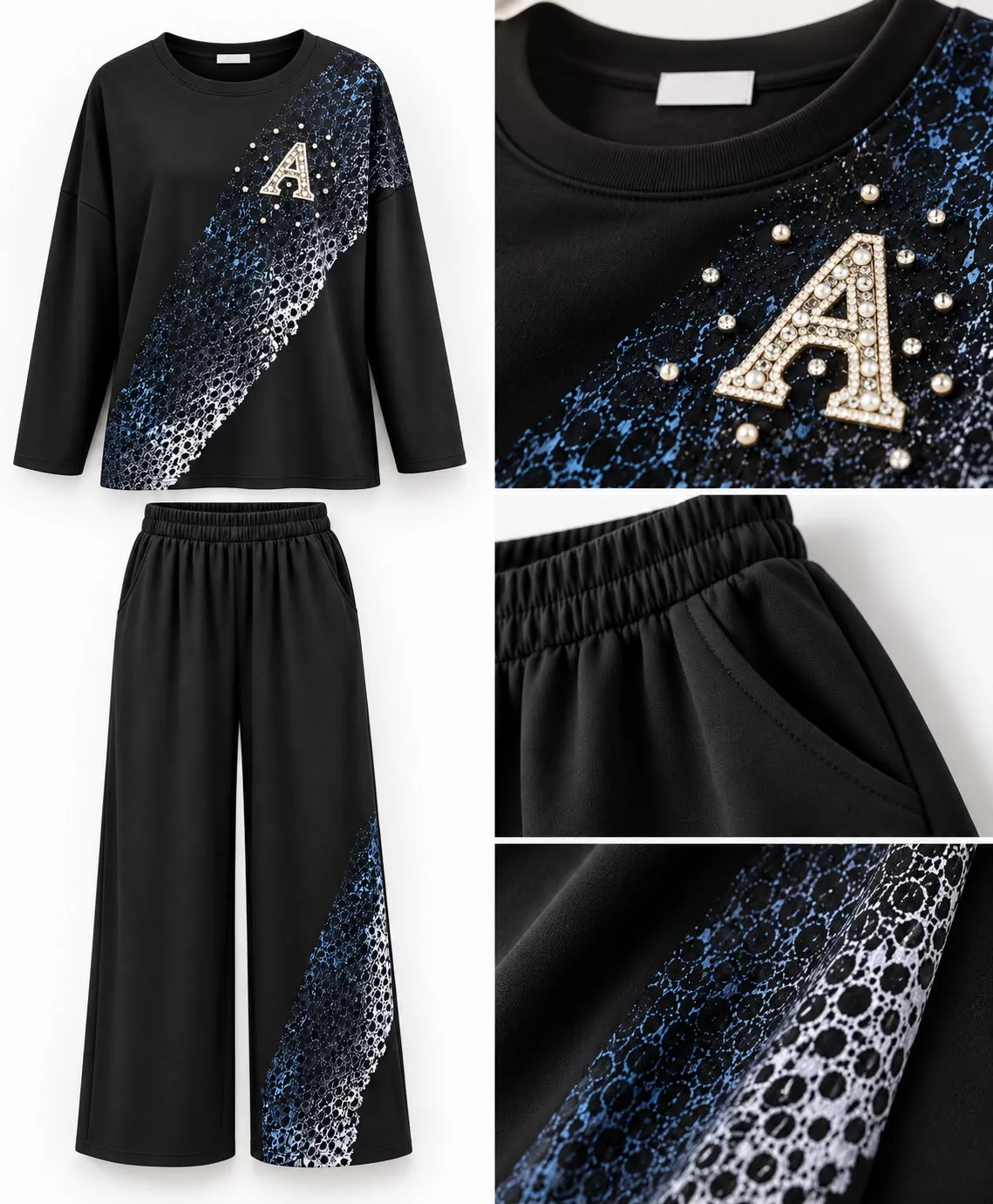ee8336aa-fd1c-4af7-83a0-3e9cc9a8d91b-6.webp Beaded A-Letter Detail Tracksuit Set