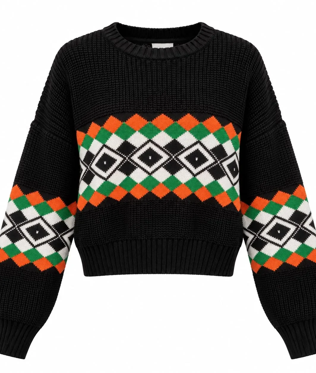 Geometric Knit Sweater