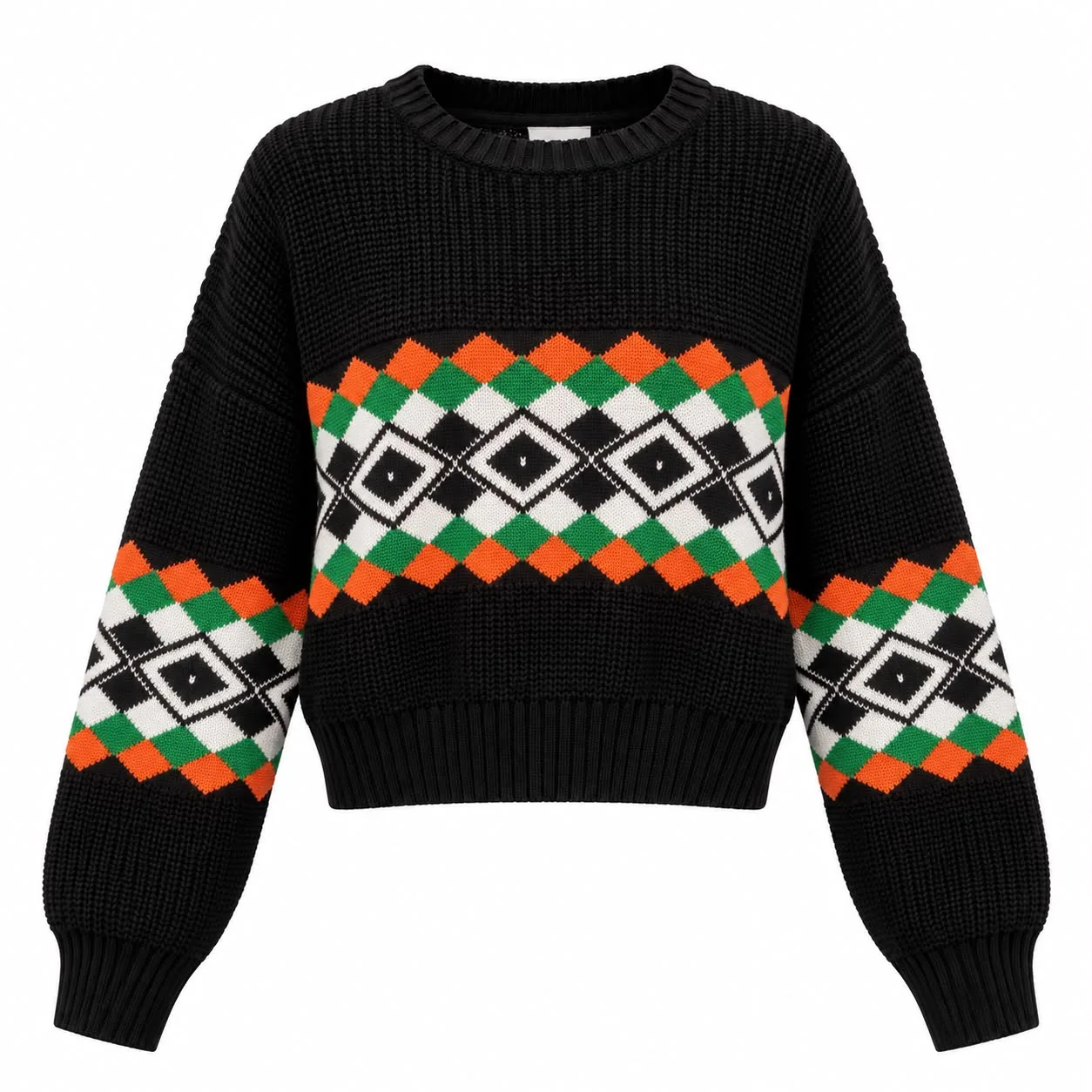 Geometric Knit Sweater
